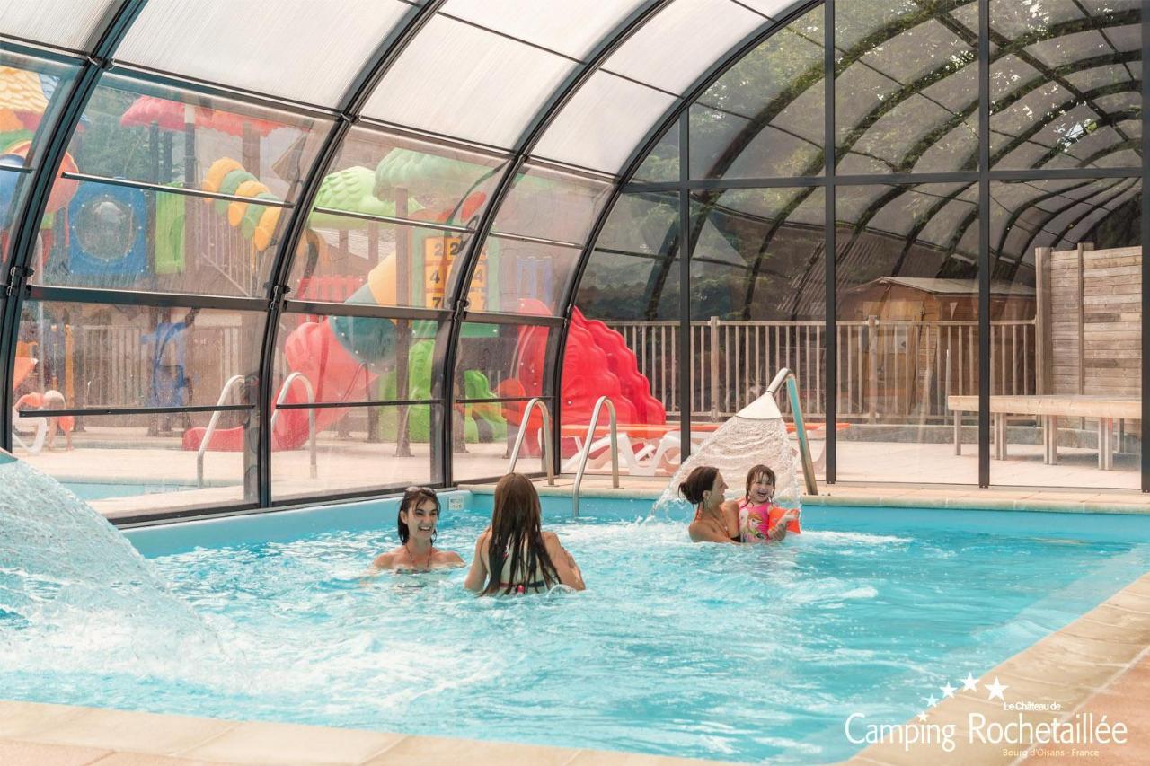 Отель Camping Le Rochetaillee Grandes Sables Экстерьер фото