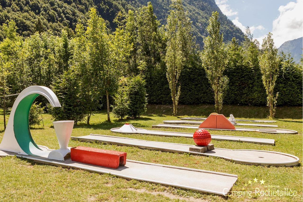 Отель Camping Le Rochetaillee Grandes Sables Экстерьер фото