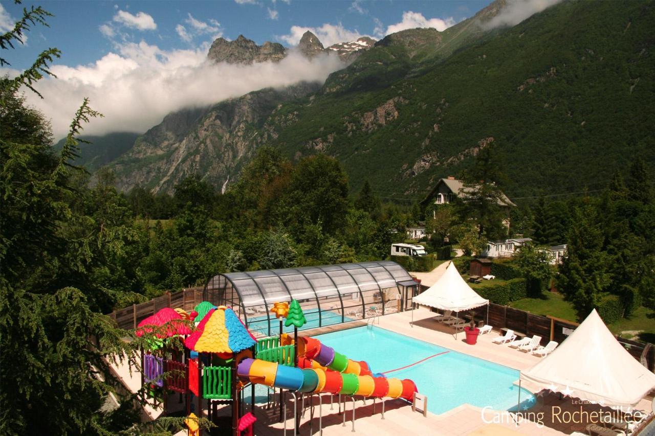 Отель Camping Le Rochetaillee Grandes Sables Экстерьер фото